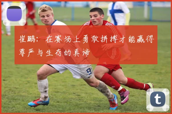 崔鹏：在赛场上勇敢拼搏才能赢得尊严与生存的真谛